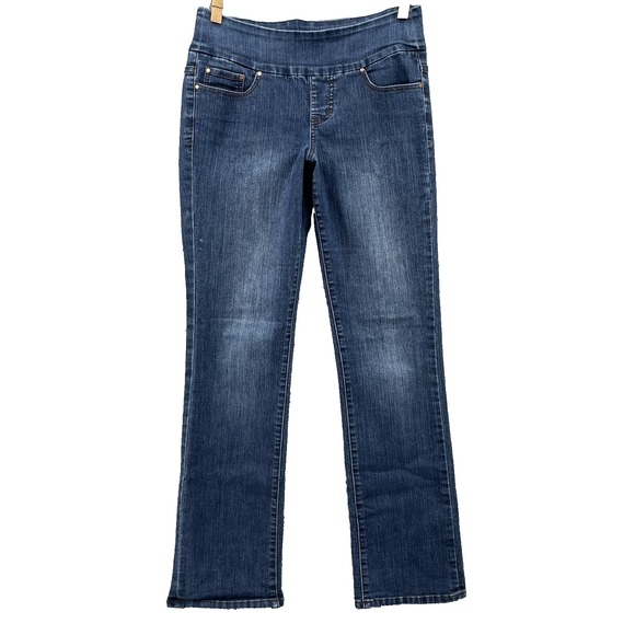 JagJeans High Rise Bootleg Jean Women 31x33* Western Rodeo Cowgirl Spandex Comfy - Picture 1 of 13